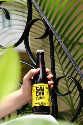 Saigon Cider Set 12 Chai | Vị Táo và Gừng (330 ML x 12 chai)
